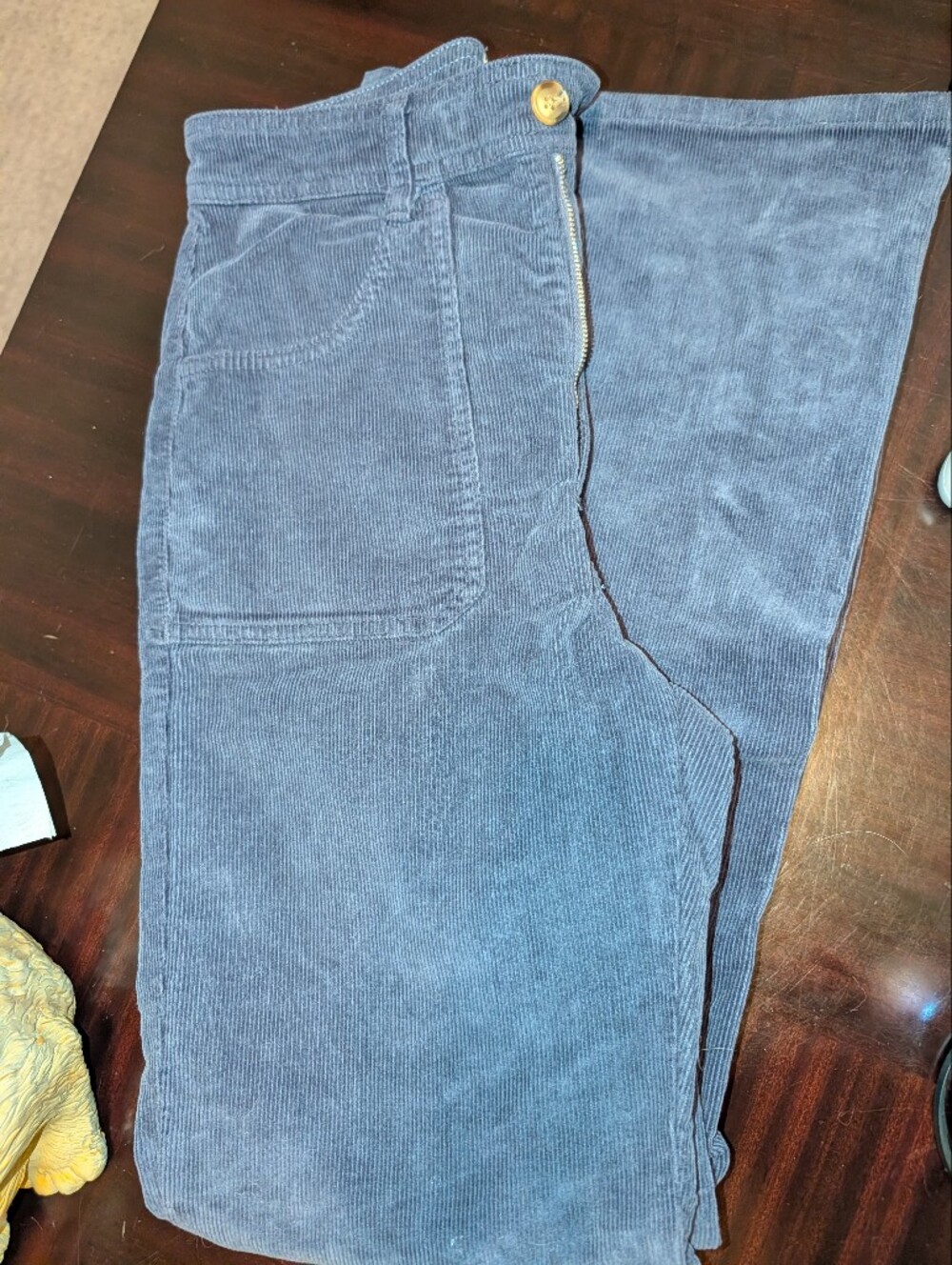 Marine Layer Navy Blue Corduroy Relaxed Bootcut